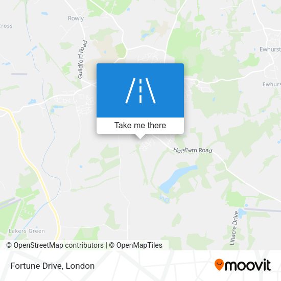 Fortune Drive map