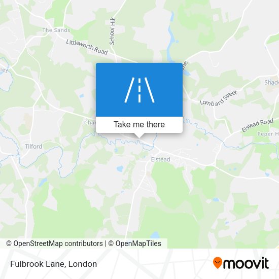Fulbrook Lane map