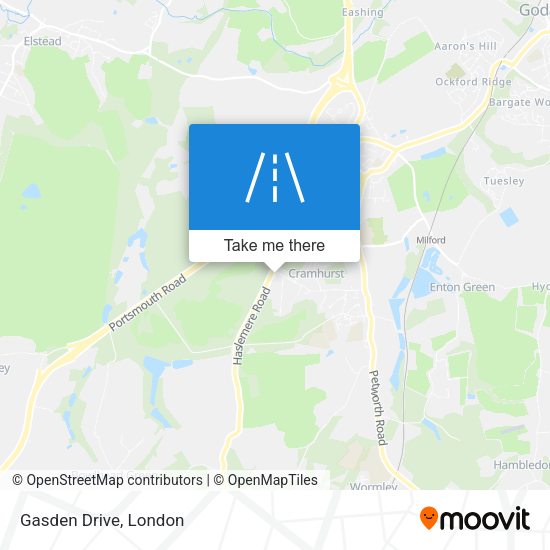 Gasden Drive map