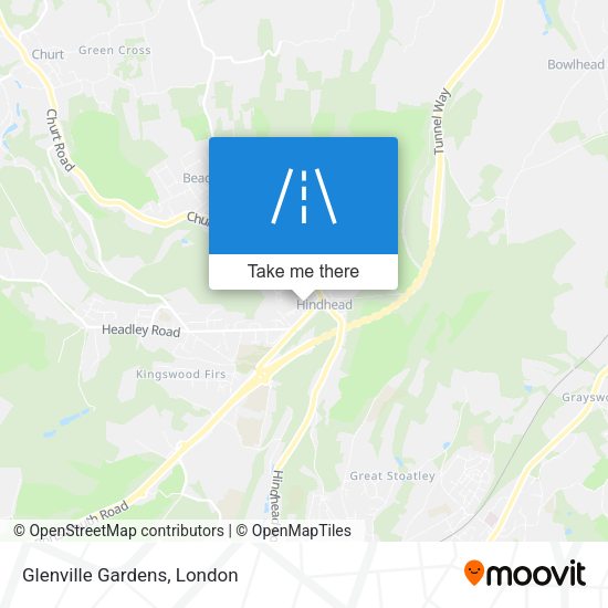 Glenville Gardens map