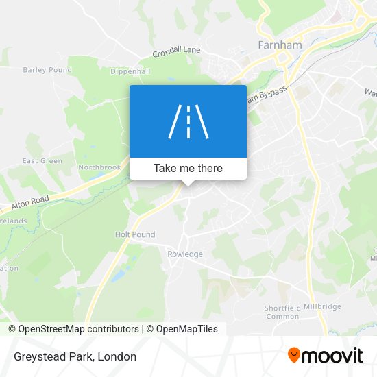 Greystead Park map