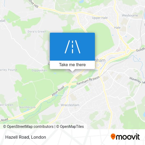 Hazell Road map