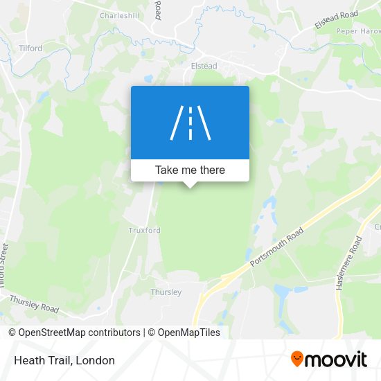 Heath Trail map