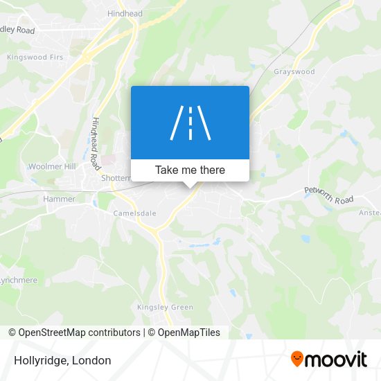 Hollyridge map