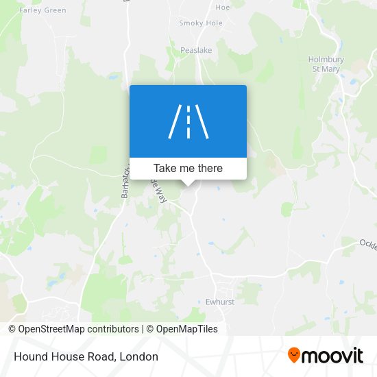 Hound House Road map