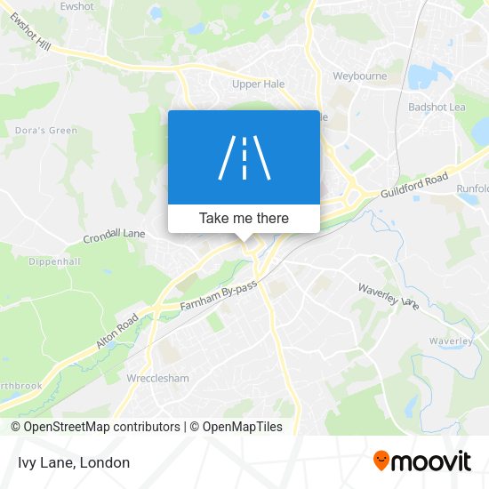 Ivy Lane map