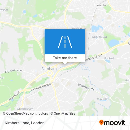 Kimbers Lane map