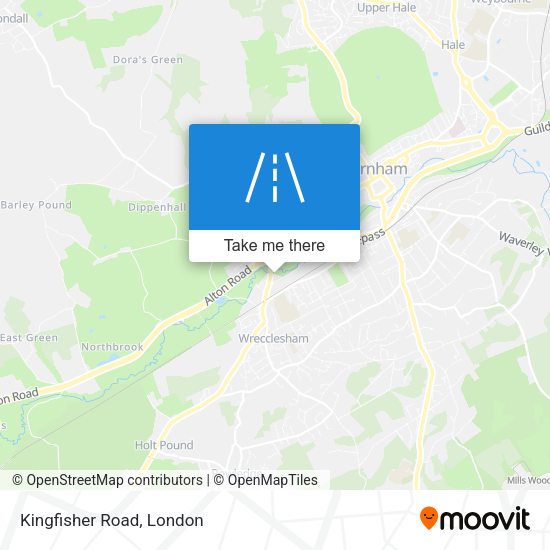 Kingfisher Road map