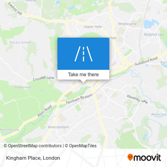 Kingham Place map