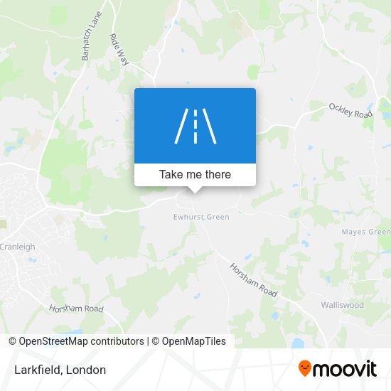 Larkfield map