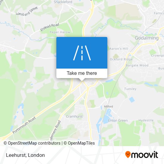 Leehurst map