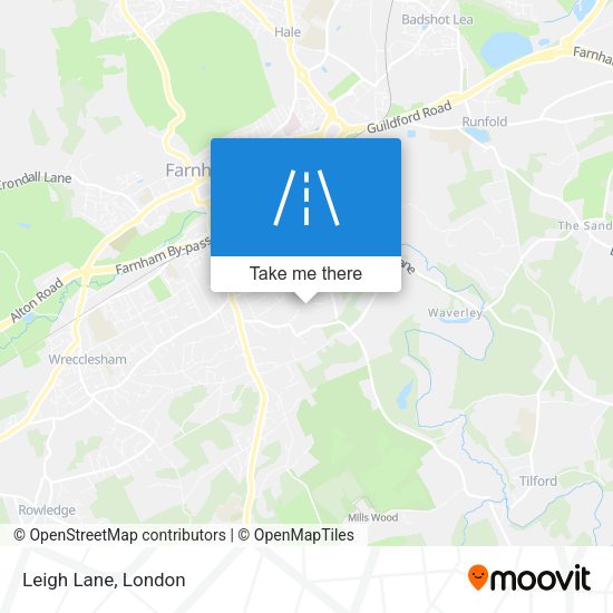 Leigh Lane map