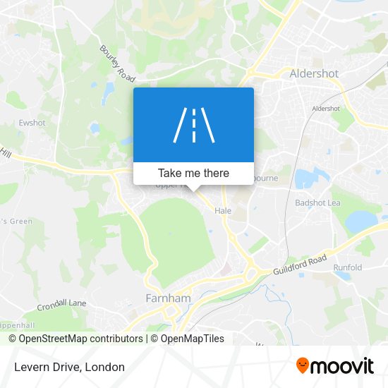 Levern Drive map