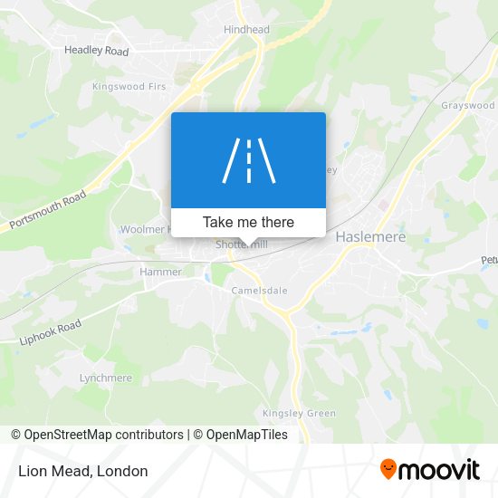 Lion Mead map