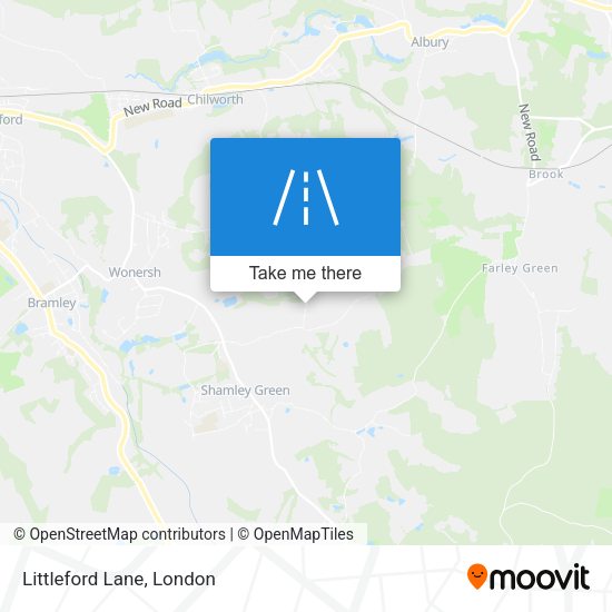 Littleford Lane map