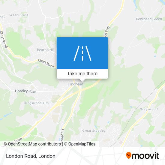 London Road map