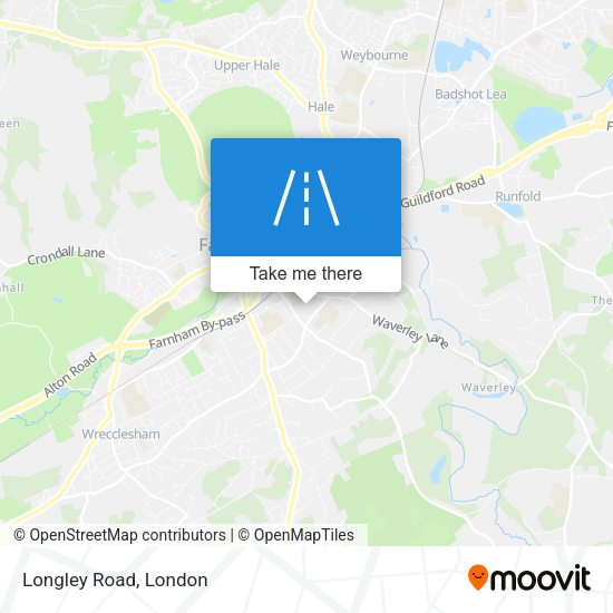 Longley Road map