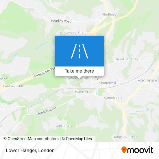 Lower Hanger map