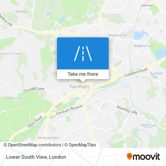 Lower South View map