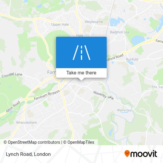 Lynch Road map
