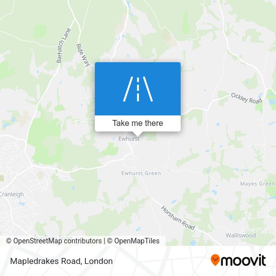 Mapledrakes Road map