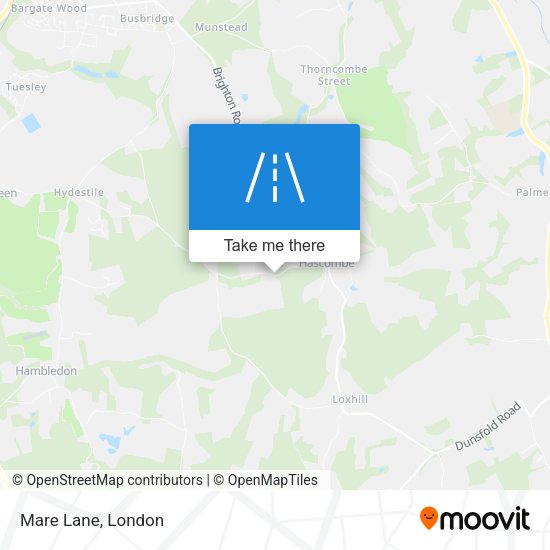 Mare Lane map