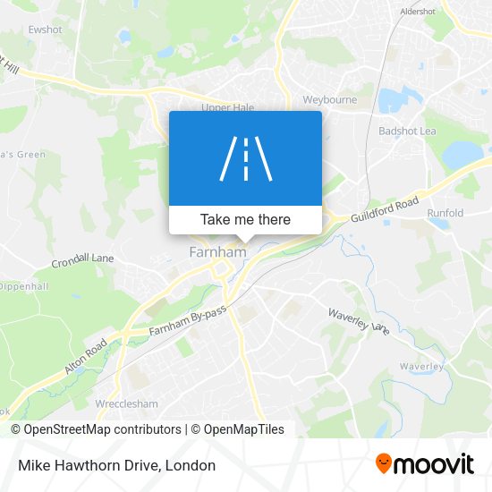 Mike Hawthorn Drive map