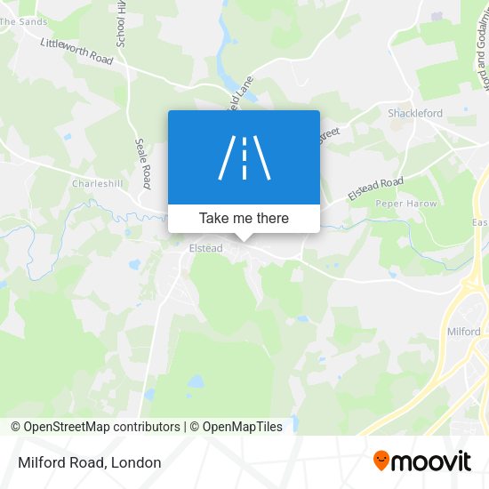 Milford Road map
