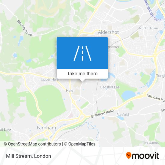 Mill Stream map