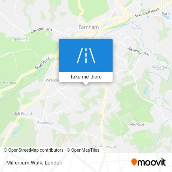 Millenium Walk map
