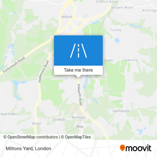 Miltons Yard map