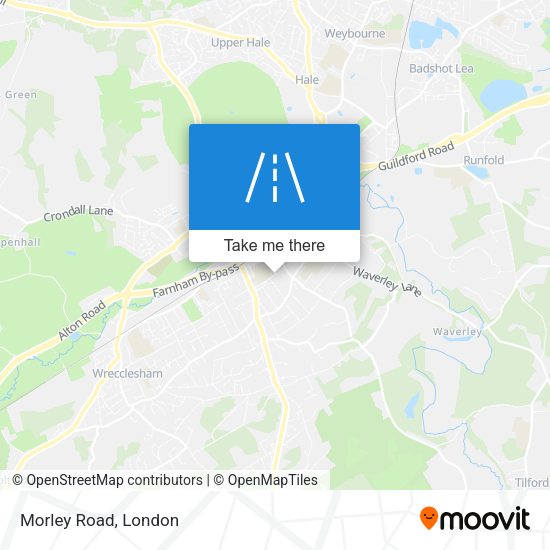 Morley Road map