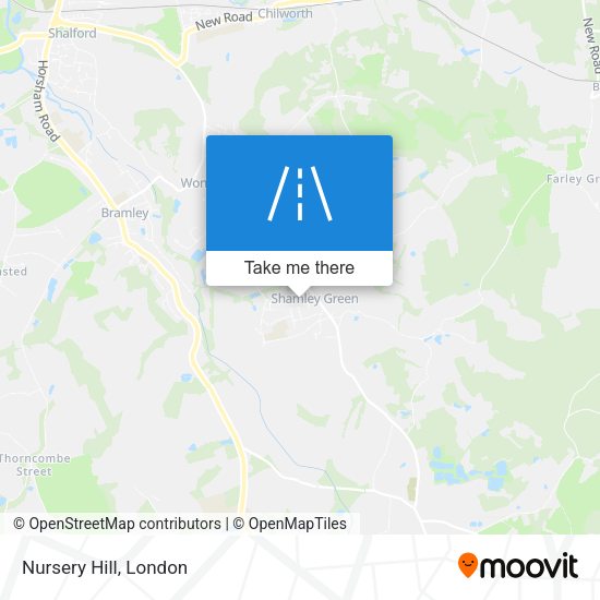 Nursery Hill map