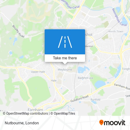 Nutbourne map
