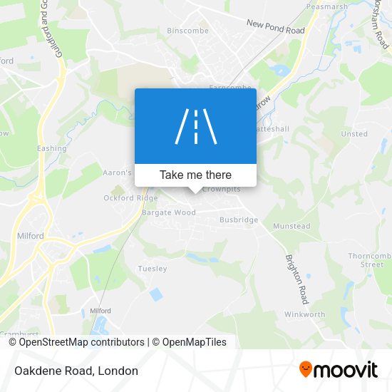 Oakdene Road map