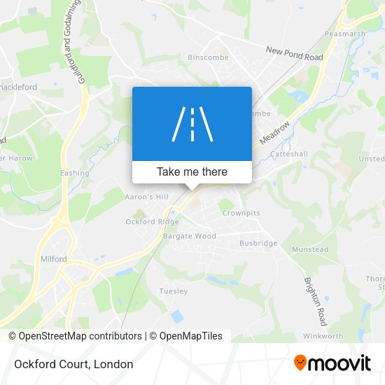 Ockford Court map