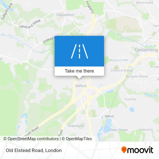Old Elstead Road map