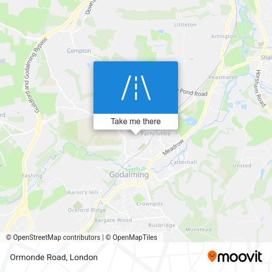 Ormonde Road map
