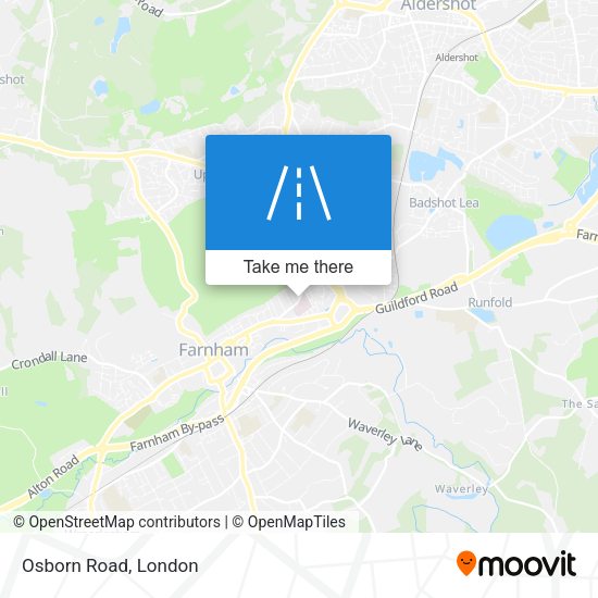 Osborn Road map