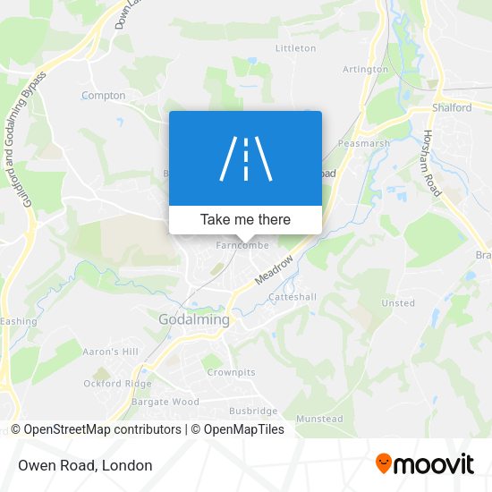 Owen Road map