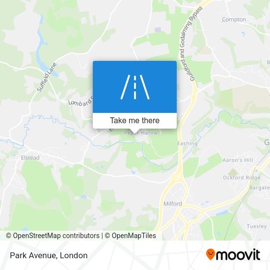 Park Avenue map