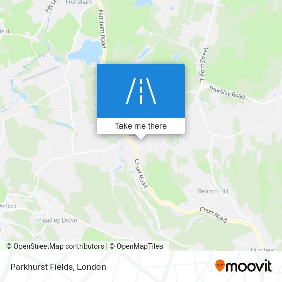Parkhurst Fields map