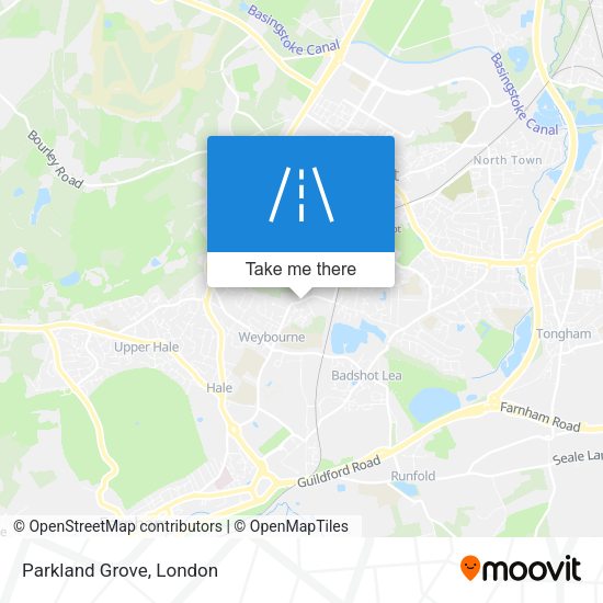 Parkland Grove map