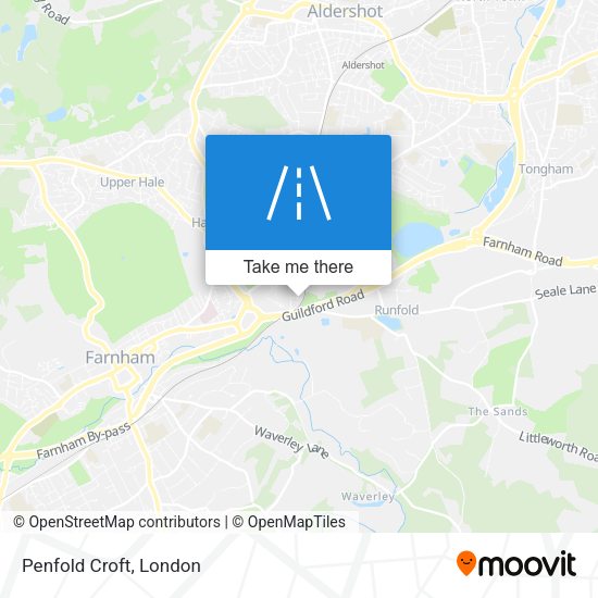 Penfold Croft map