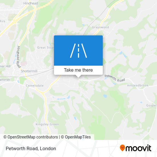 Petworth Road map