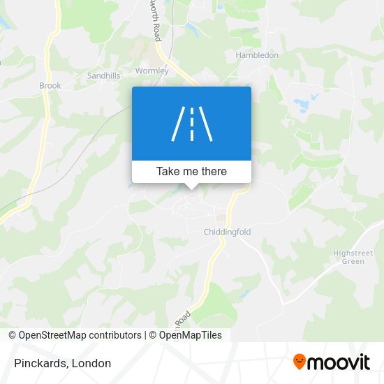 Pinckards map