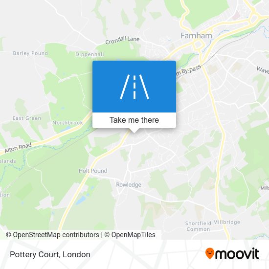 Pottery Court map