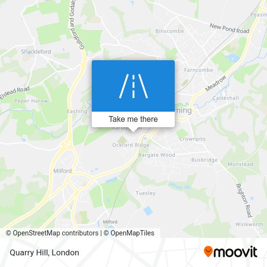 Quarry Hill map