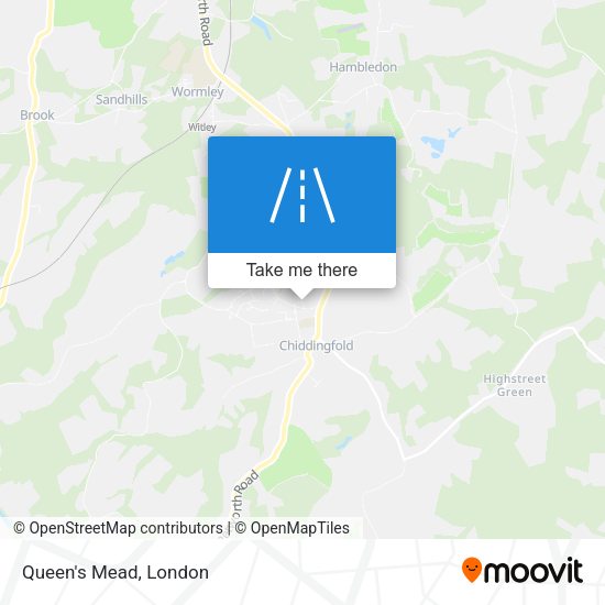 Queen's Mead map