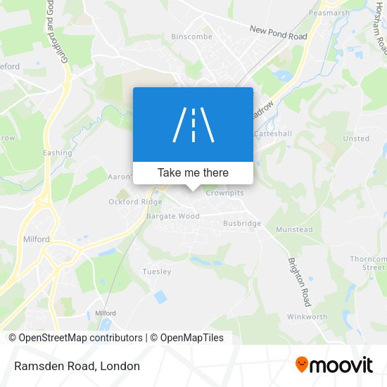 Ramsden Road map